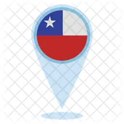 Localização chile Flag Ícone