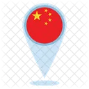 Localização na China  Ícone