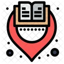 Localização da biblioteca  Ícone