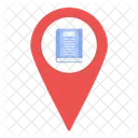 Localizacao Livro Mapa Ícone