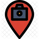 Camera Localizacao Foto Icon