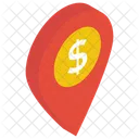 Localização da empresa  Ícone