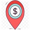 Localizacao Comercial Localizacao Financeira Navegacao Financeira Ícone