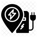 Localização da estação de carregamento  Ícone