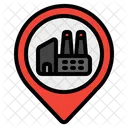 Localização da Fábrica  Ícone