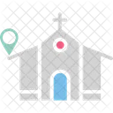 Localização da igreja  Ícone