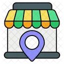 Localização da loja  Ícone