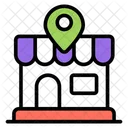 Localizacao Da Loja Localizacao Da Loja Pin Ícone