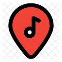 Localizacao Da Musica Localizacao Da Musica Localizacao Icon