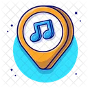 Localização da música  Icon