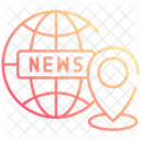 Localização de notícias  Ícone
