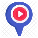 Localizacao De Video Direcao GPS Icon