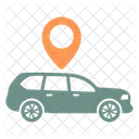 Localizacao Do Carro Aluguel De Carro Localizacao Ícone