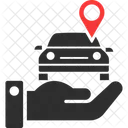 Localização do carro  Ícone