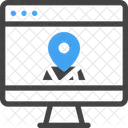 Localização do computador  Ícone