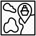 Localização do cruzeiro  Ícone
