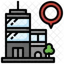 Localização do escritório  Ícone