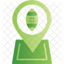Localizacao De Futebol Localizacao Partida Ícone