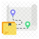 Localização do mapa  Ícone
