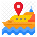 Localização do navio  Icon