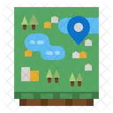 Localização do terreno  Ícone