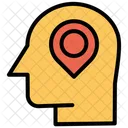 Localizacao Do Usuario Localizacao Humana Mente Icon