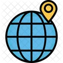 Localizacao Global Marcador De Localizacao Pino De Localizacao Icon