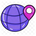 Localizacao Global Localizacao Mundial Localizacao Internacional Icon