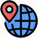 Localização global  Icon