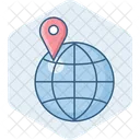 Localização global  Icon