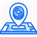 Localizacao Do Hoquei Localizacao Do Jogo Mapa Icon