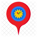 Hora De Localizacao Programacao De Localizacao Pin De Localizacao Icon