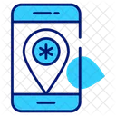 Hospital Localizacao Mapa Ícone