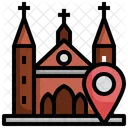 Localização da igreja  Ícone