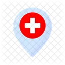 Localizacao Medica Localizacao Do Hospital Localizacao Icon