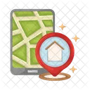 Localizacao Movel Localizacao GPS Icon