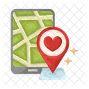 Localizacao Movel Localizacao GPS Icon