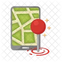 Localizacao Movel Localizacao GPS Icon