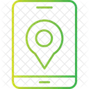 Localização móvel  Ícone