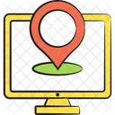 Localizacao GPS Mapa Icon