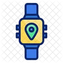 Smartwatch Relogio Localizacao Ícone