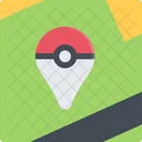 Localizacao Do Pokemon Icone Vetor Icon