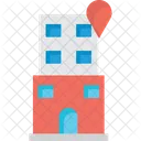 Localização residencial  Ícone