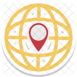 Localização residencial  Ícone