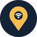 Localizacao Sem Fio Internet Wi Fi Ícone