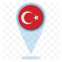 Localização da Turquia  Ícone