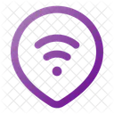 Localização wi-fi  Icon