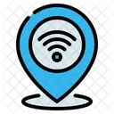 Localização wi-fi  Ícone