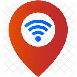 Localização wi-fi  Ícone