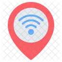 Localização wi-fi  Icon